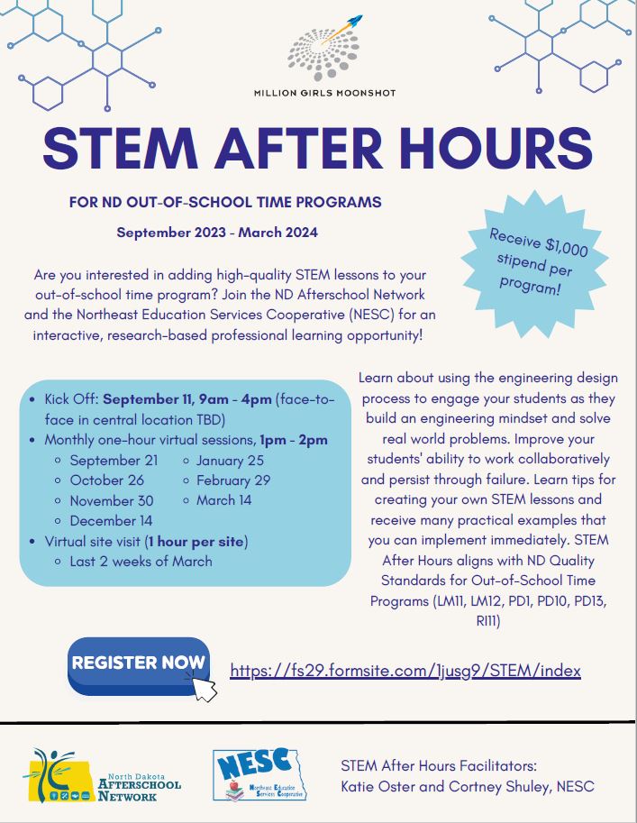 STEM in Afterschool | ND Afterschool Network